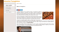 Desktop Screenshot of alimentos-transgenicos.info