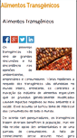 Mobile Screenshot of alimentos-transgenicos.info